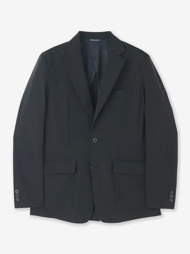 junhashimoto TRAVEL JACKET and 1 TUCK EASY PANTS / BLACK