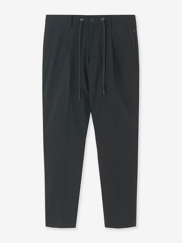 junhashimoto TRAVEL JACKET and 1 TUCK EASY PANTS / BLACK
