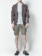 junhashimoto P07 ORIGAMI SHORTS 21ss / KHAKI