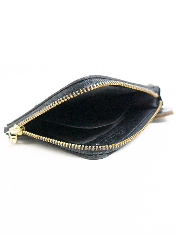 HTC BLACK WALLET T-5 SN33 TQ BLACK/BRASS