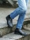 junhashimoto x WH COMBINATION SIDE GORE BOOTS /BLACK