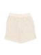 SeaGreen CROCHET LIKE RUSSEL KNIT SHORT PANTS / IVORY