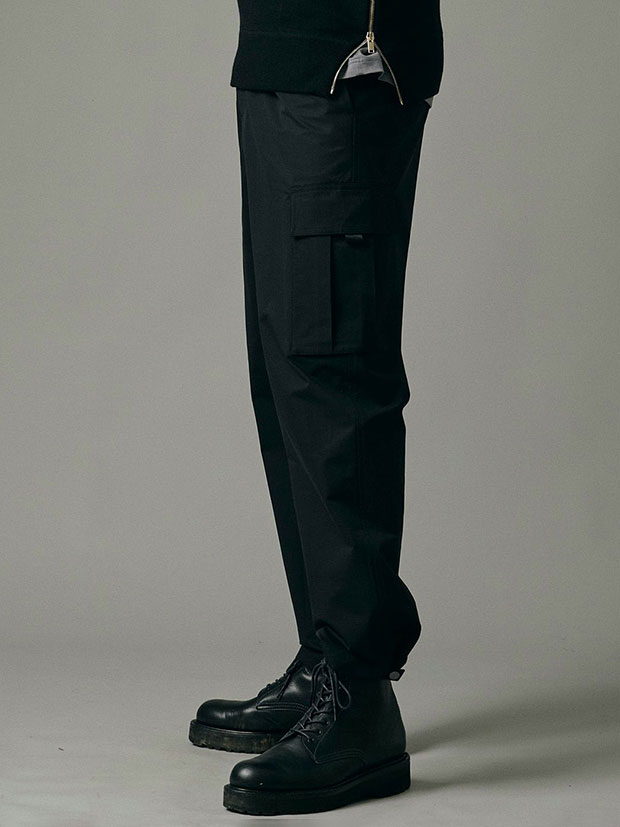 JH＋TECH CARGO PANTS / BLACK
