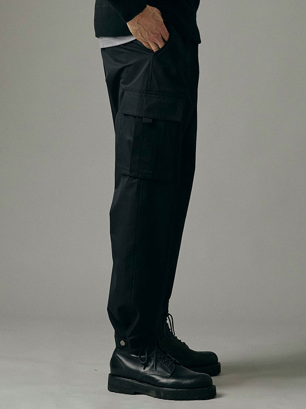 JH＋TECH CARGO PANTS / BLACK