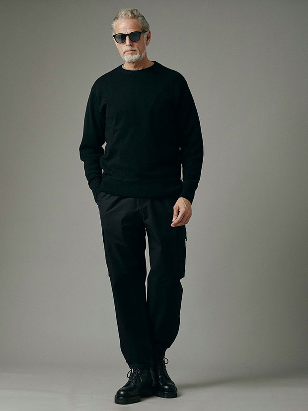 JH＋TECH CARGO PANTS / BLACK