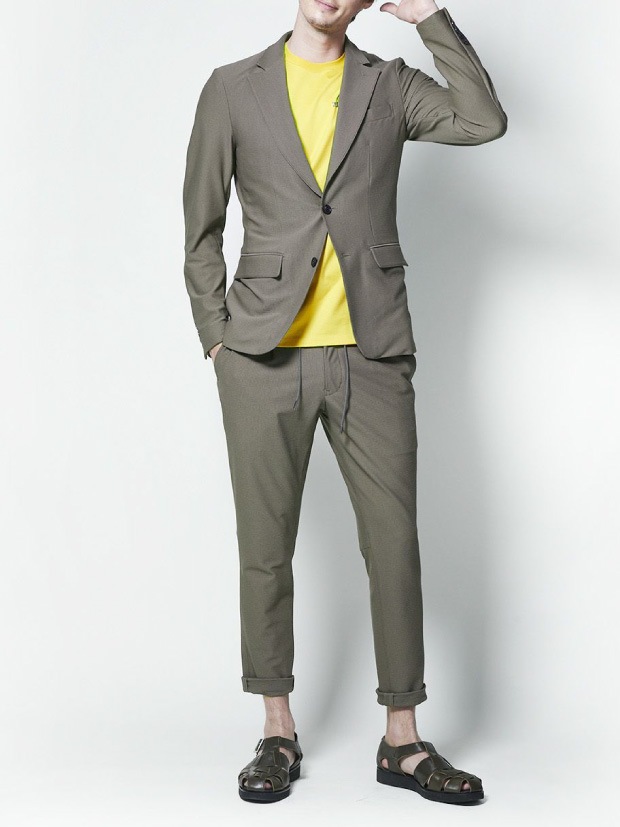 junhashimoto J06 BYUNx2SUCCAR JACKET / KHAKI