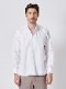 junhashimoto BAND COLLAR SHIRTS / WHITE