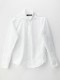 1PIU1UGUALE3 PLAIN SHIRTS / WHITE