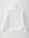 1PIU1UGUALE3 PLAIN SHIRTS / WHITE