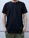 junhashimoto S/S OVER SIZE ROLL UP TEE / BLACK