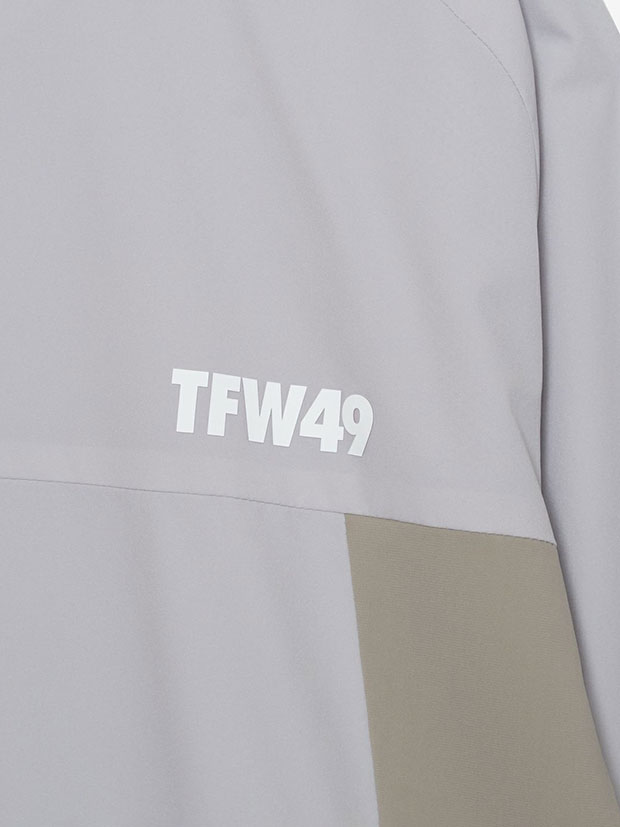 TFW49 SIDE PANEL SHELL PULLOVER / GREIGE