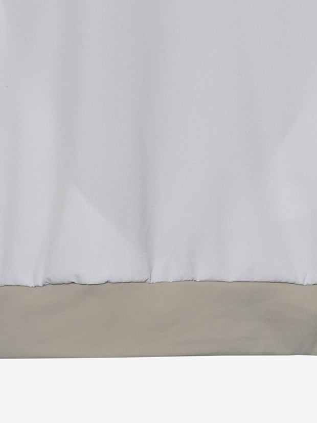 TFW49 SIDE PANEL SHELL PULLOVER / GREIGE