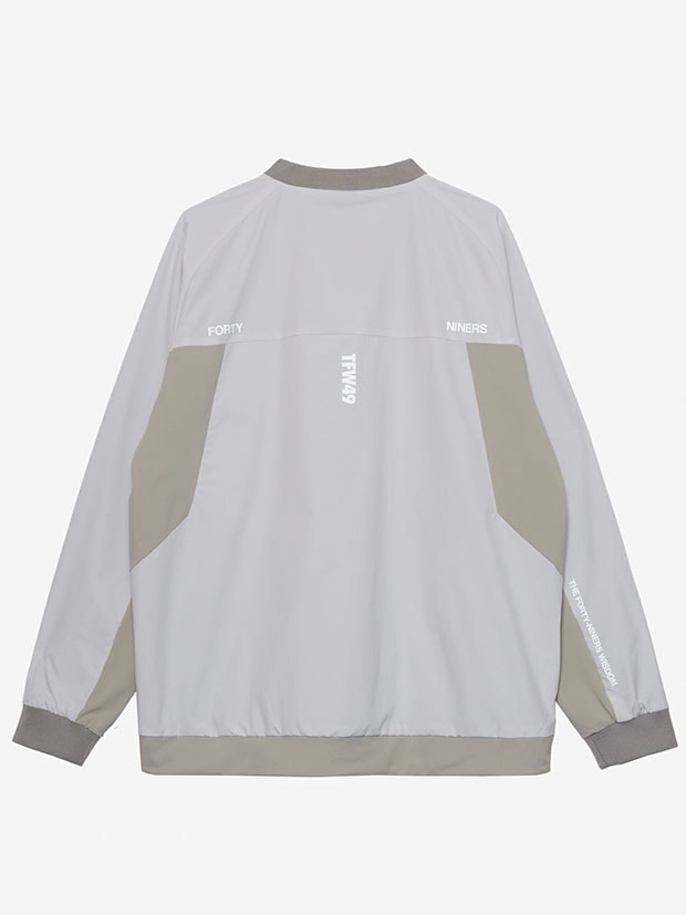 TFW49 SIDE PANEL SHELL PULLOVER / GREIGE