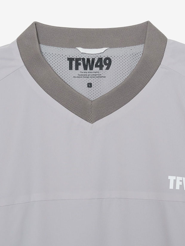 TFW49 SIDE PANEL SHELL PULLOVER / GREIGE