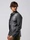 wjk light crash western shirts / charcoal