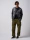 wjk light crash western shirts / charcoal