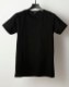 junhashimoto C NECK S/S - HI GAGE SMOOTH - BLACK