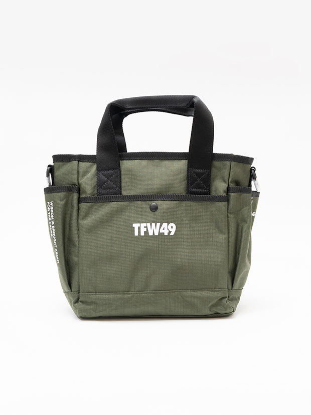 TFW49 NYLON TOTE BAG SMALL / KHAKI