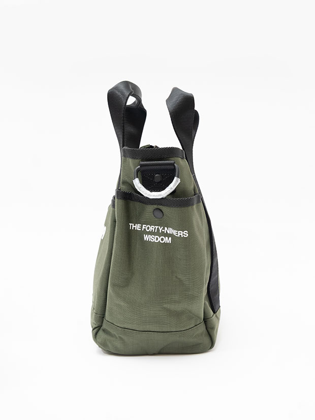 TFW49 NYLON TOTE BAG SMALL / KHAKI
