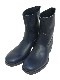 C DIEM S21M Vaqueta back zip boots BLACK