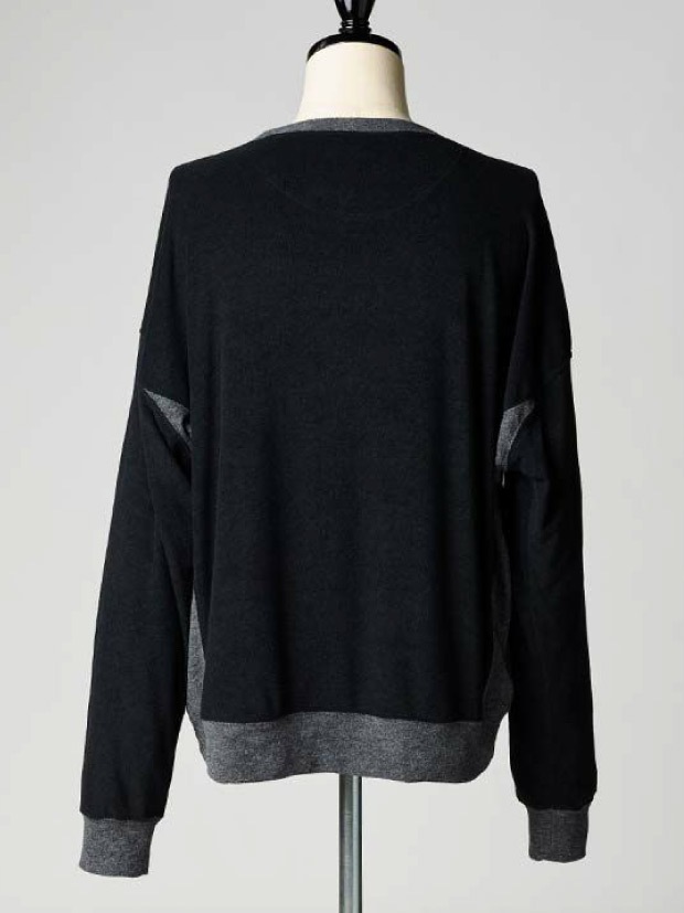 1PIU1UGUALE3 LOUNGE SET (BLACK/D.GRAY)