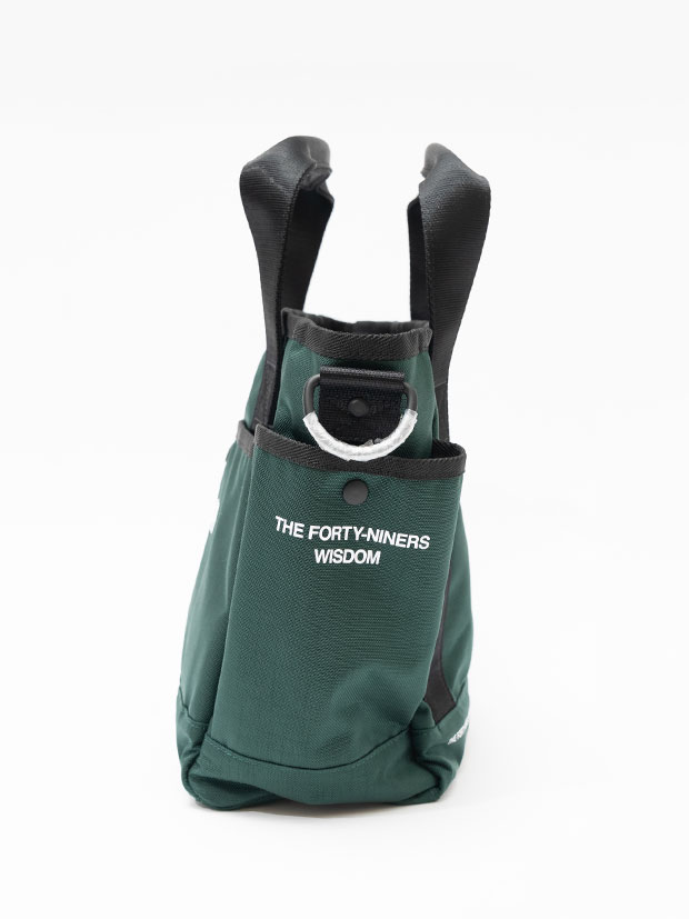 TFW49 NYLON TOTE BAG SMALL / GREEN