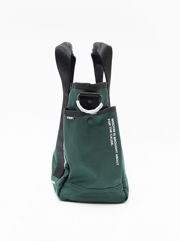 TFW49 NYLON TOTE BAG SMALL / GREEN