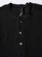 wjk waffle henley  / black