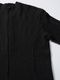 wjk waffle henley  / black