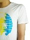 Rolland Berry + rF  S/S TEE PALM FADE White