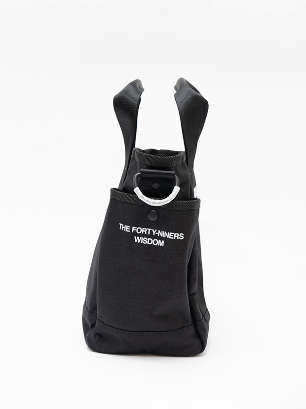TFW49 NYLON TOTE BAG SMALL / BLACK