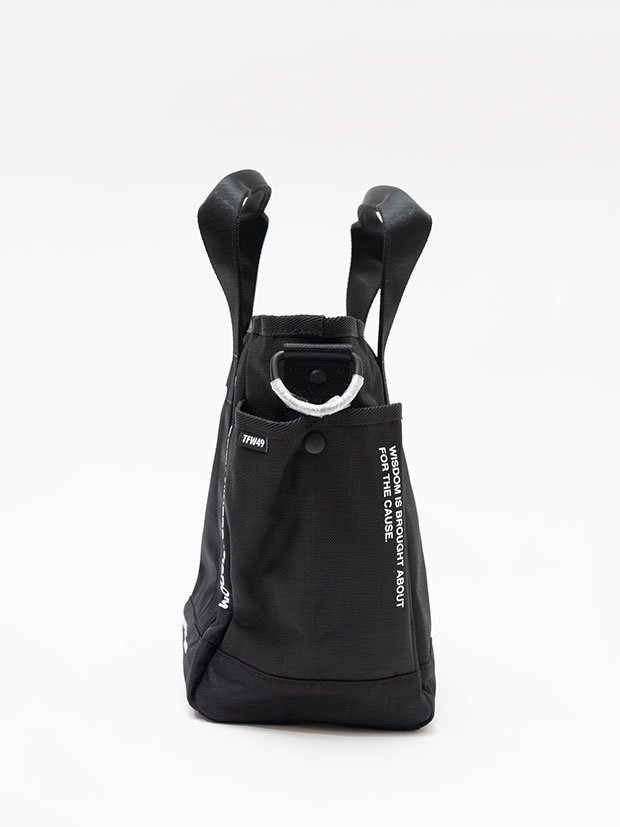 TFW49 NYLON TOTE BAG SMALL / BLACK