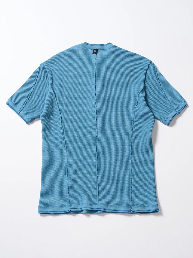 wjk waffle henley  / l.blue