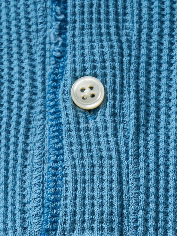 wjk waffle henley  / l.blue