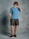 wjk waffle henley  / l.blue