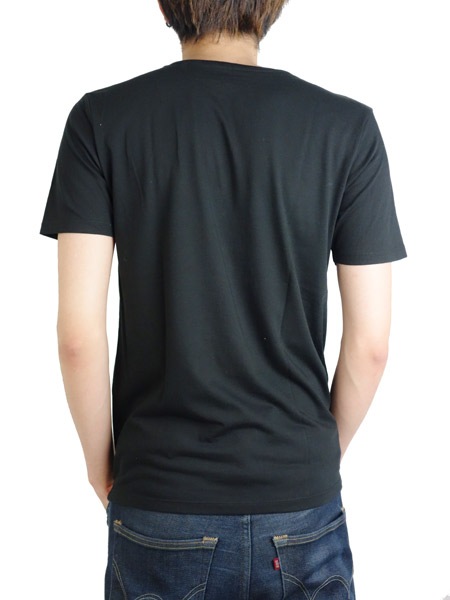 Rolland Berry + rF  S/S TEE PALM FADE Black