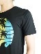 Rolland Berry + rF  S/S TEE PALM FADE Black
