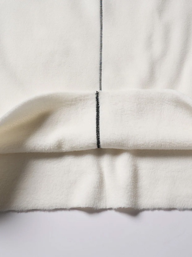 wjk back boa seam trainer / white