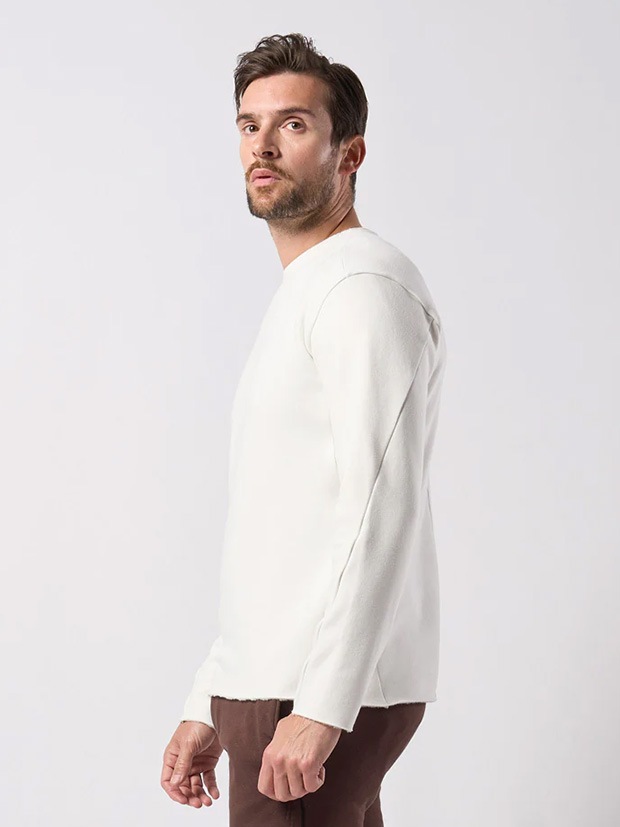 wjk back boa seam trainer / white