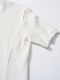 wjk waffle henley  / white