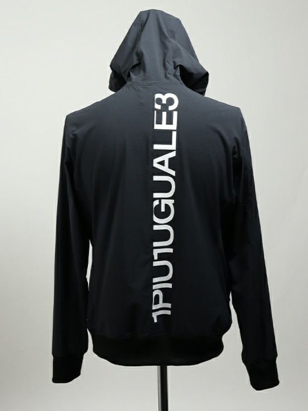 1PIU1UGUALE3 113GOLF WIND BREAKER PARKA / BLACK