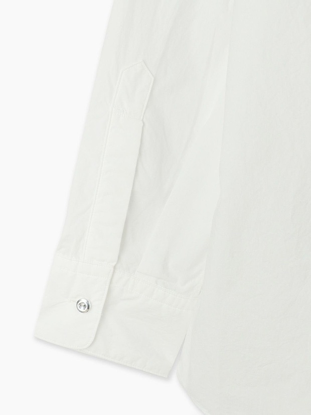junhashimoto BAND COLLAR SHIRTS / WHITE