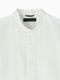 junhashimoto BAND COLLAR SHIRTS / WHITE