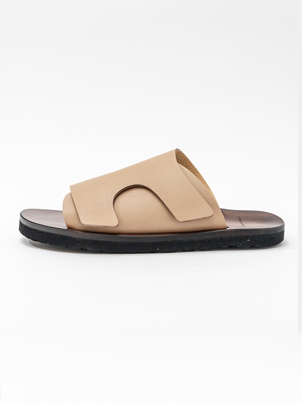 junhashimoto VELCRO SANDAL / BEIGE