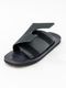 junhashimoto VELCRO SANDAL / BLACK