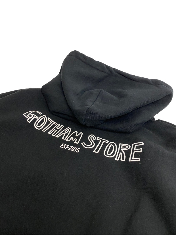 GOTHAM STORE JUSTIN HOODIE / BLACK