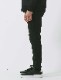 junhashimoto GROSSRICH SKINNY JERSEY PANTS / BLACK