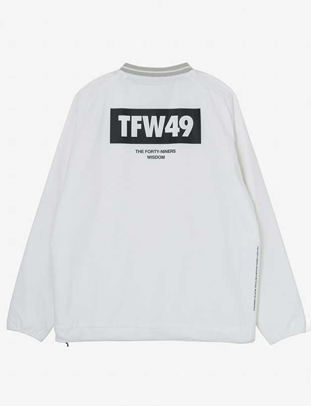 TFW49 STRETCH PULLOVER / WHITE