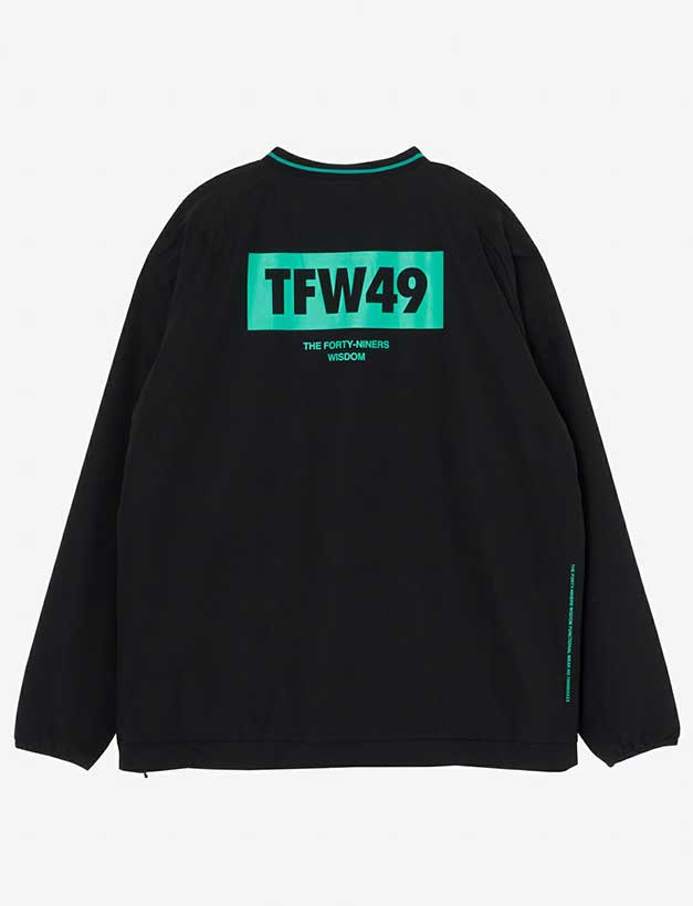 TFW49 STRETCH PULLOVER / BLACK