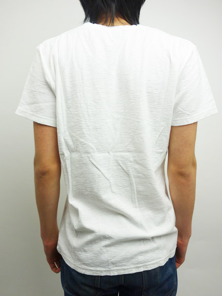 Rolland Berry SPECIAL SLUB BODY Tee SUN RISE NO7 WHITE